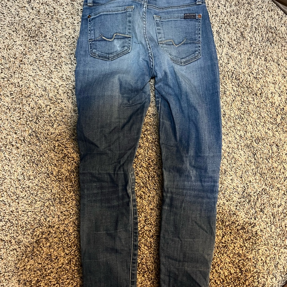 7 for all mankind skinny jeans